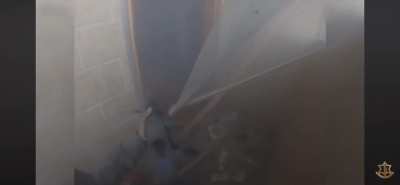 IDF taking out the trash, face to face