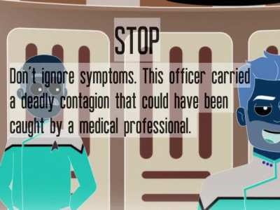 Starfleet PSA: Prevent the spread of Tarkalean coronavirus