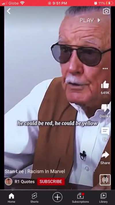 This clip made it in a movie in a way so it’s technically his cameo :’)