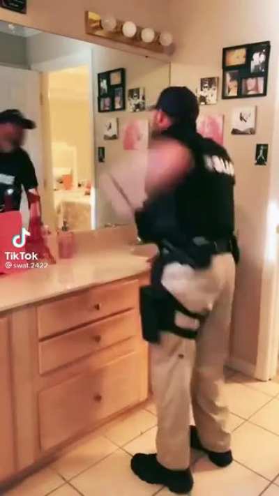How many mirrors do you think he’s broken?