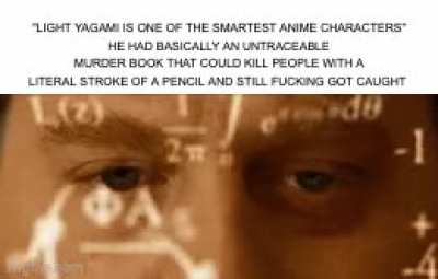 Light Yagami Slander *No He is not a Genius and Would Lose Most of His Match-Ups*