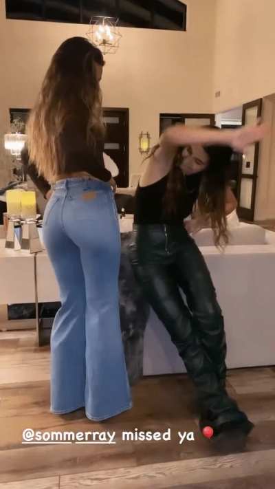 hot in jeans