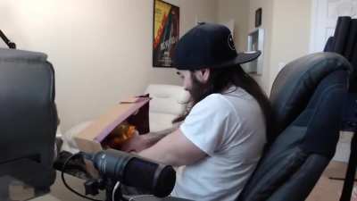 Bootleg Jesus cracks a nut