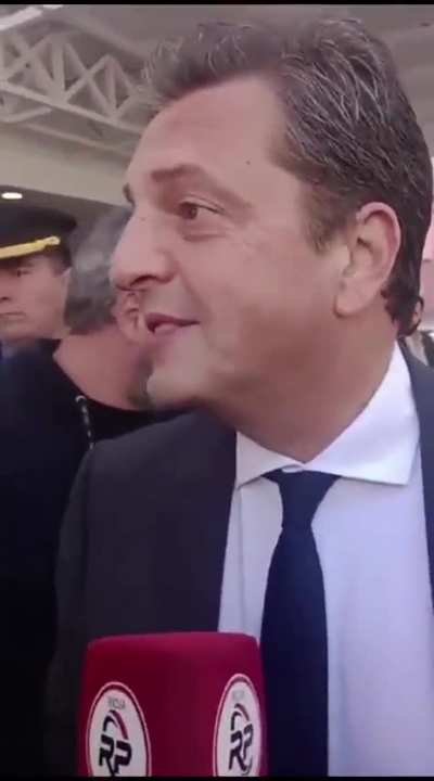 Massa es increpado por un jubilado en la Rioja