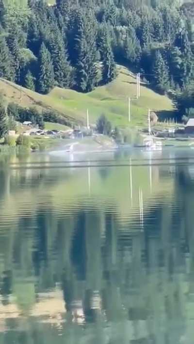 28.08.2022 Today - Romania. A plane crash into a lake, unfortunately the pilot died and the passenger is in serious condition.