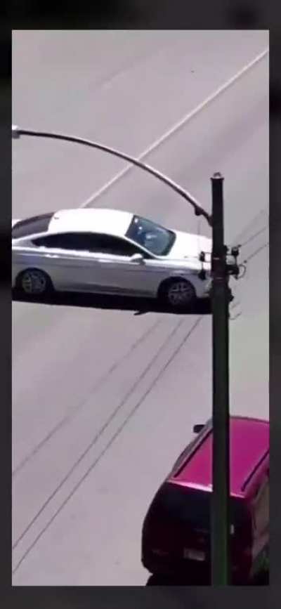 Guy throwing rocks at cars gets more than he planned for