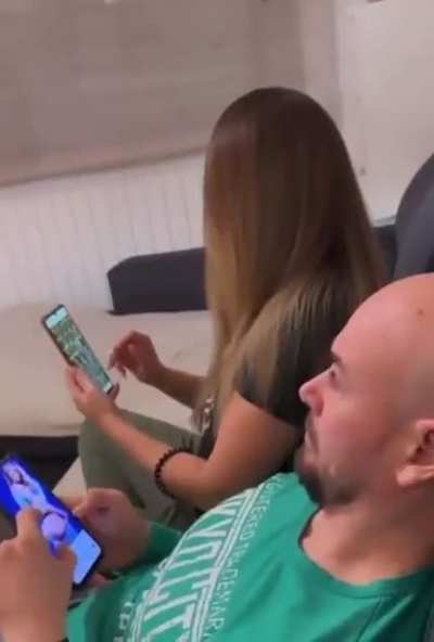You can't hide anything from your lady..😂😂