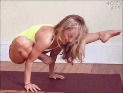 Yoga: Cat Pose