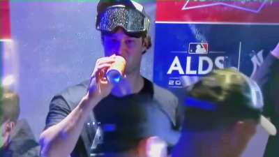 [Highlight] Gerrit Cole is partying like there’s no tomorrow