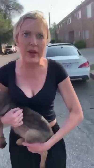 Crazy dog lady