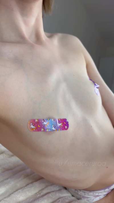 Small tits are so extra sensitive