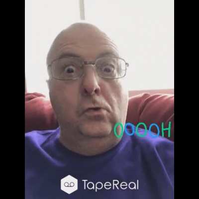 TapeReal's iOS app lets you create personalized GIFs for Giphy with the hashtag #putmeonGiphy