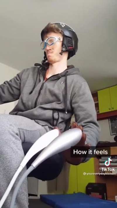 Turning on a Laptop