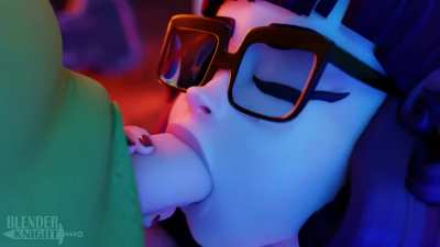Shaggy and Velma Dinkley oral (blen<wbr>derkn<wbr>ight) [scooby doo]