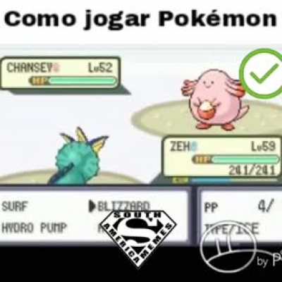 Como Jogar Pokémon (Errado - Certo)