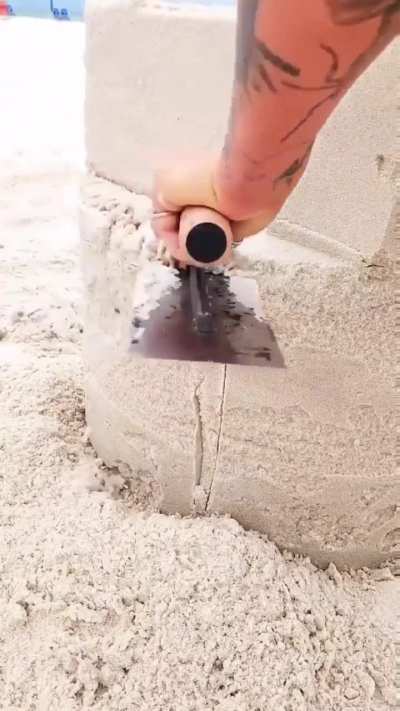 Beautiful Sand Tower building skills