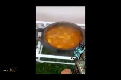 Hot soup
