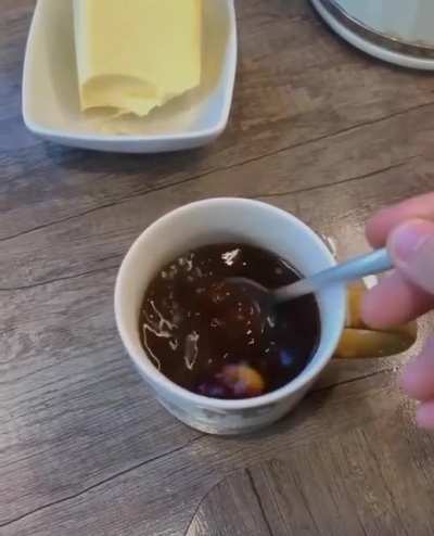 I had a costumer who asked me to blend his coffee with butter. No ice. Just blend it and put it back in a cup. I don’t know if this taste good, but I thought it was funny