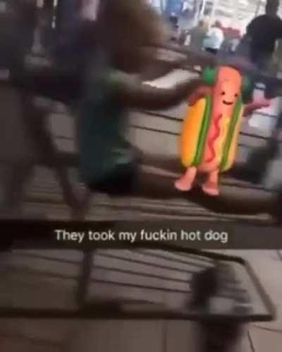They Kidnap Hotdog