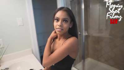 Look who came over to shoot her FIRST PORN 👀😏 She is ready to get fucked! 😈 #mone<wbr>yshot<wbr>filmz
