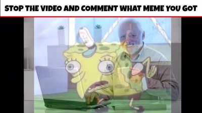 I was watching a video and I got six different memes in three different photos wtf XD