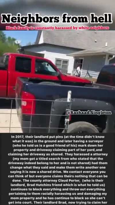 Black family in Owensboro, KY harassed by racist neighbors.