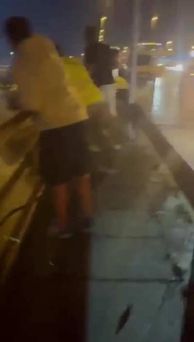 A bus just fell from a bridge in Mestre, near Venice. At least 20 casualties