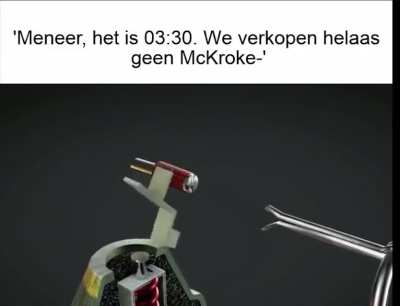 Als ze ook al geen milkshakes meer verkopen, ga ik helemaal uit mijn plaat.