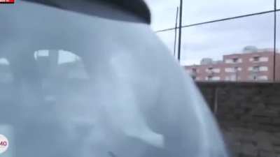 Brother of mafia mobster headbutts journalist during interview - 6 years in prison for this.