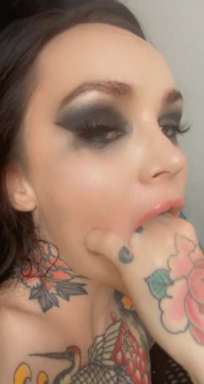 Messed up my makeup 🥹