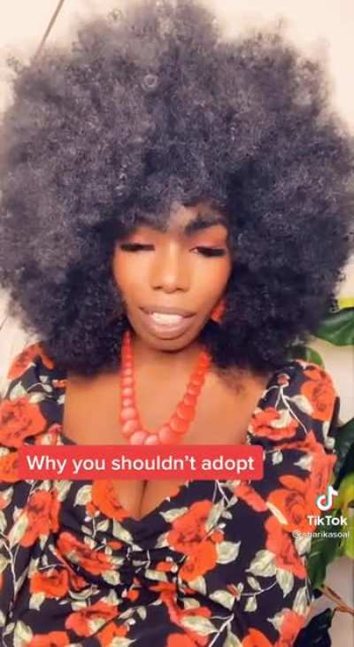 Would have she rather been an orphan?