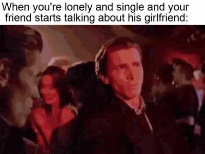 He's happy I guess