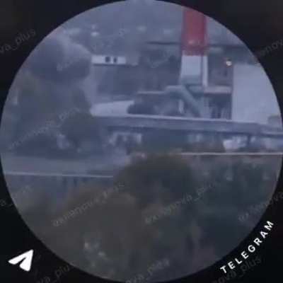Ukrainian GMLRS hits a thermal power station/substation in Belgorod. 28 September 2025