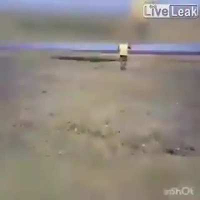 Close call