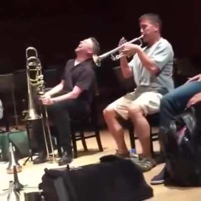 Chair & Trumpet