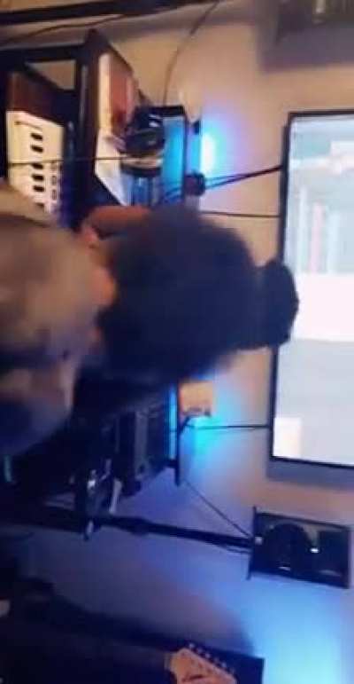 In studio