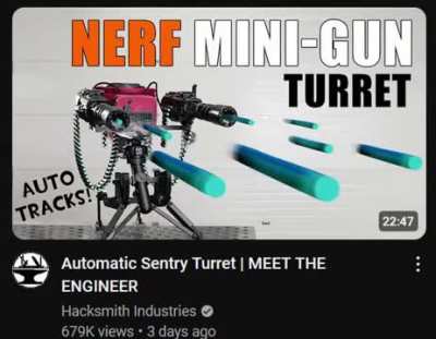 Sentry goin up!
