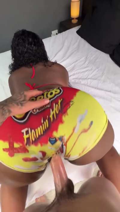Ebony Flamin Hot Doggystyle  Pounding