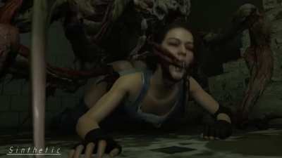 Jill Valentine - Drain Deimos Deep Oviposition (Sinthetic) [Resident Evil]