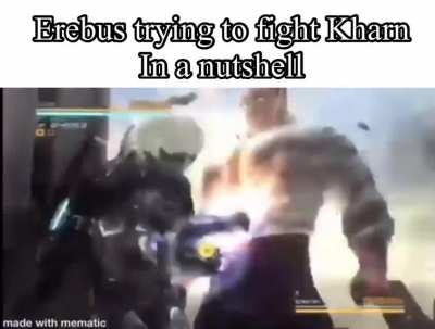 The little fucking dweeb couldn’t even touch Kharn