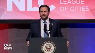 JD Vance gets booed as he tries to blame the high cost of housing on illegal immigration