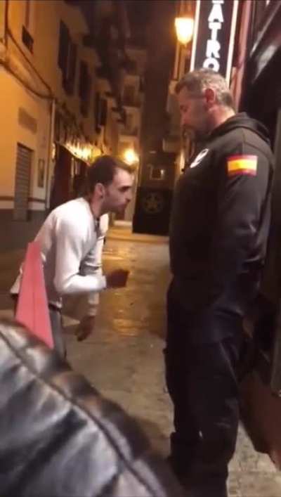Pub bouncer slaps drunken man to sleep