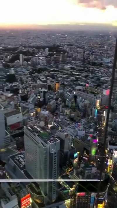 View from Umeda Sky building in Osaka
