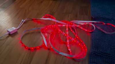 My Suprema Prismalux led strip won’t stop blinking red. It uses a “Shen Zhen Legend Technology” Power supply attached directly to the wall power plug. (Input 220V 0.9A - Output 12V MAX. 3000mA)