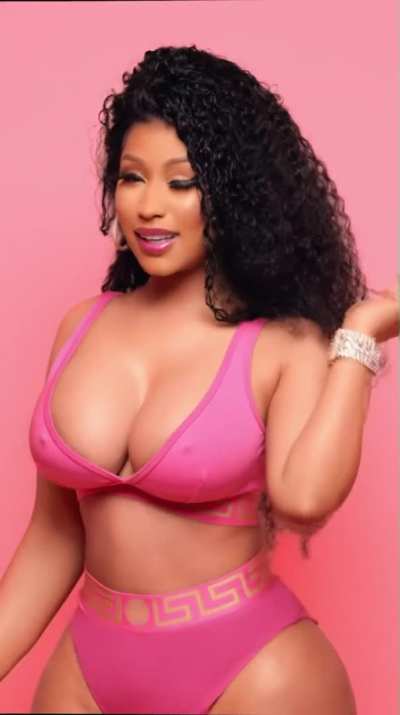 Jerking so hard to Nicki Minaj