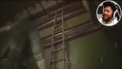Gonna climb down this ladder