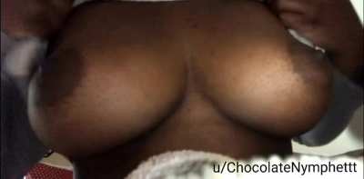 Hope some of you like black tiddies;) [OC] [Titty drop]