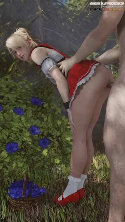 Lunafreya - RRH Bent Over (Lazy<wbr>procr<wbr>astin<wbr>ator, Audiodude) [Final Fantasy]