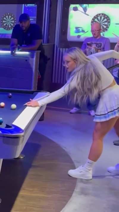 Playing pool while in London (2023)