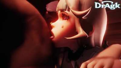 Trio blowjob 